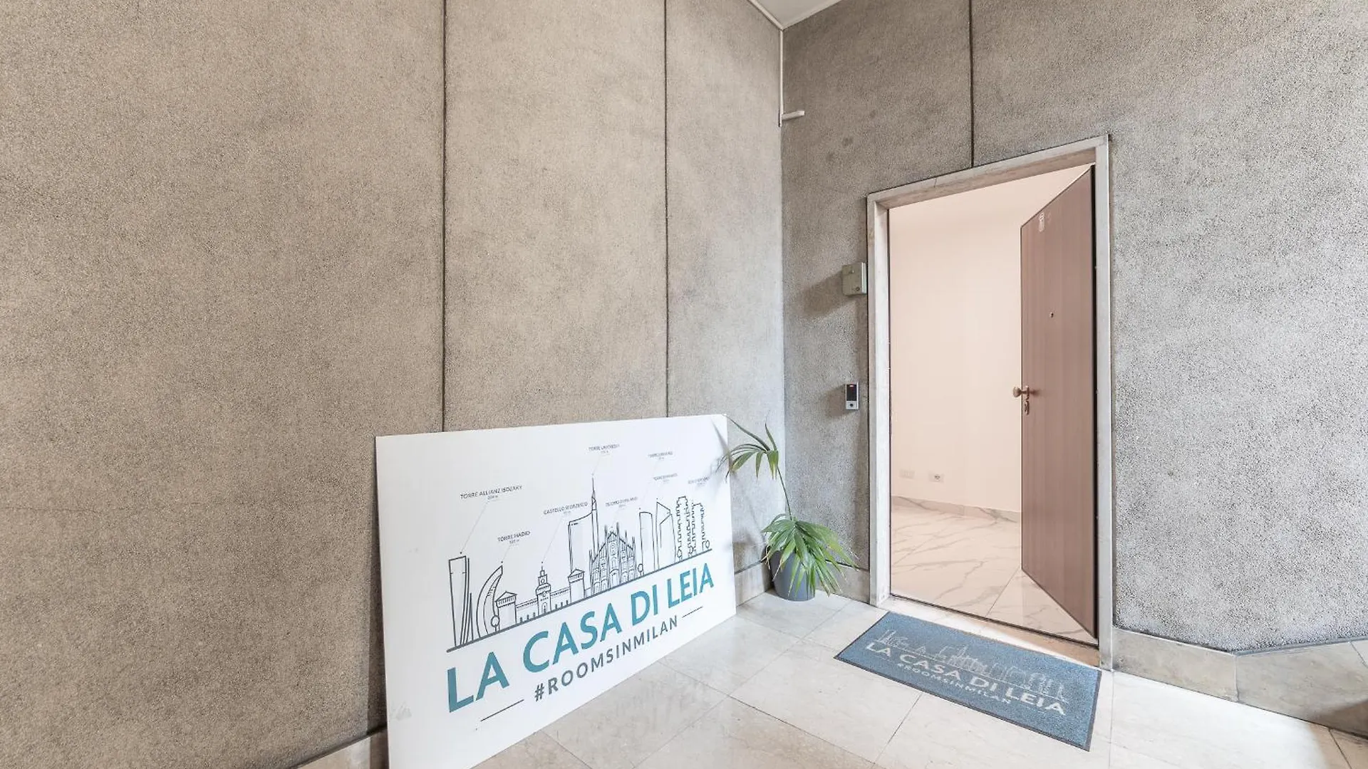 Pensionat Leia Hospitality Hotell Milano Italien