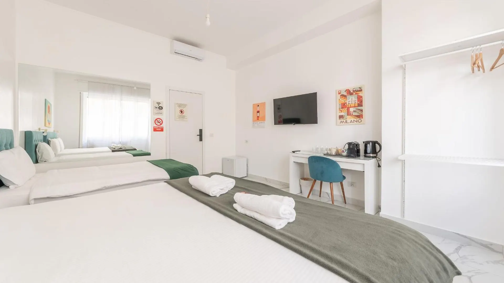 Pensionat Leia Hospitality Hotell Milano Italien